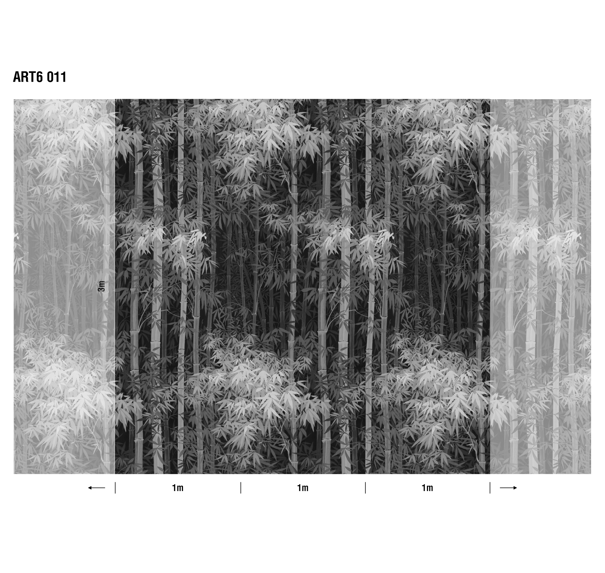 Панно Loymina Пейзаж Бамбуковая роща ART6 011 3×3
